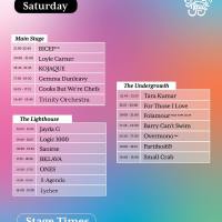 Forbidden Fruit 2022 stage times announced for this weekend.